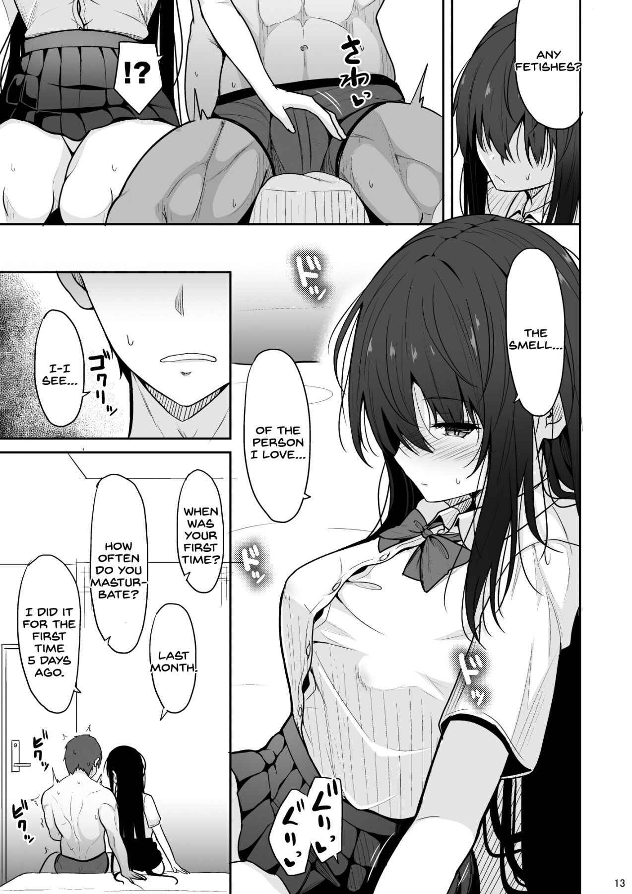 Hentai Manga Comic-A Quiet Girlfriend Becomes a Dirty Little Schoolgirl Who Loves Sex While On a AV Shoot-Read-12